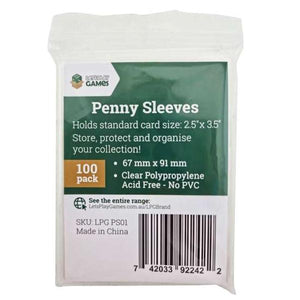 LPG Penny Sleeve standard size
