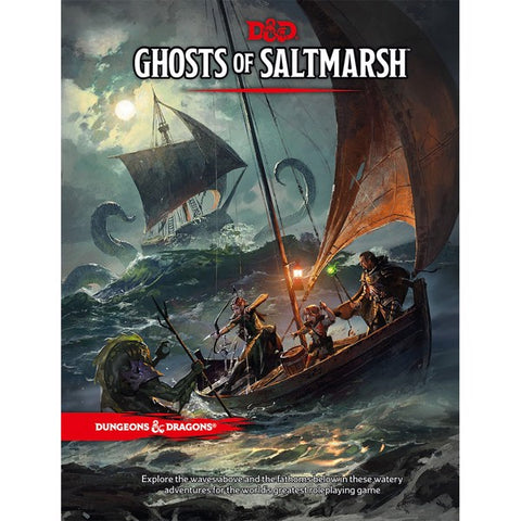 D&D Ghost Of Saltmarsh Nook - Book